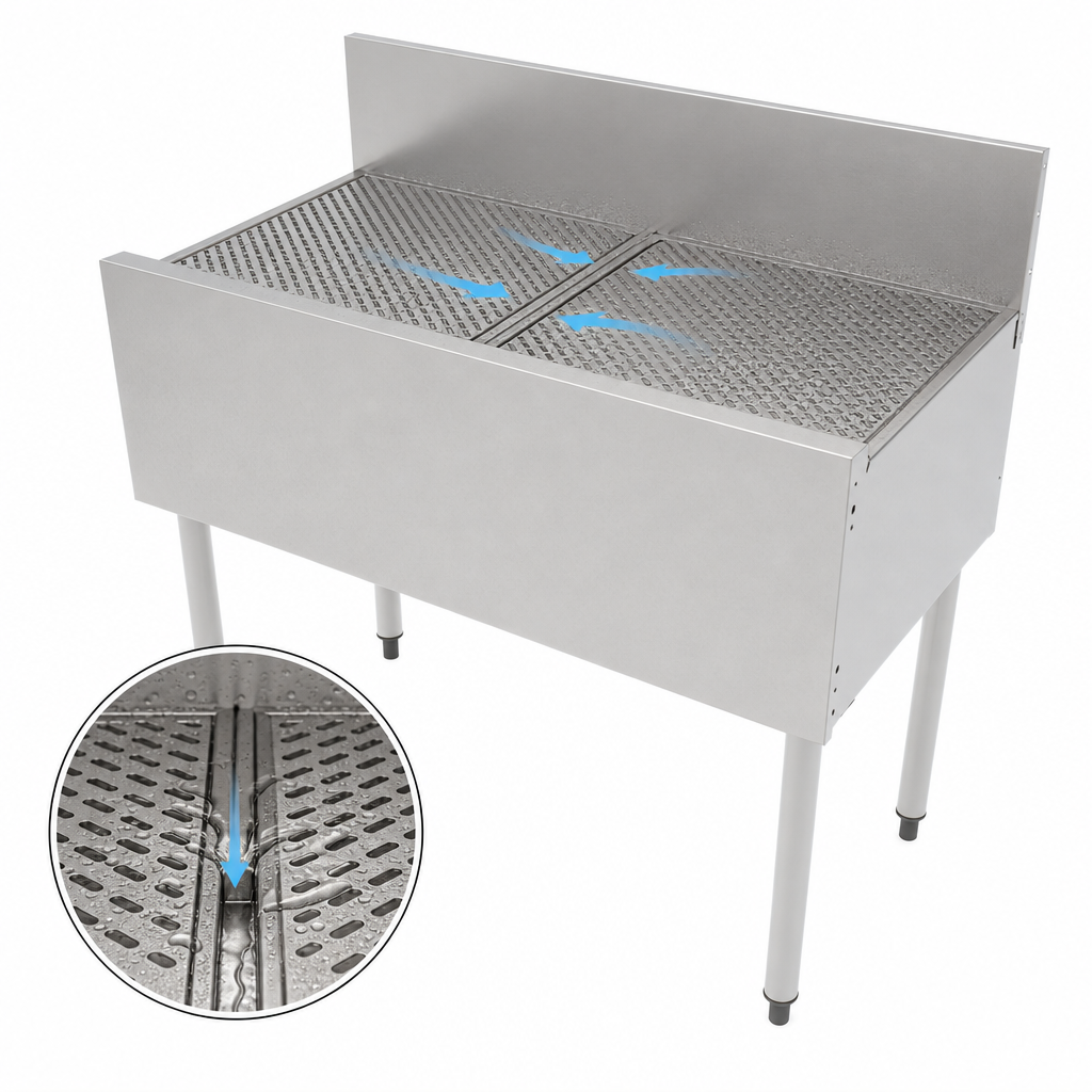 Pitched Drainboard Top