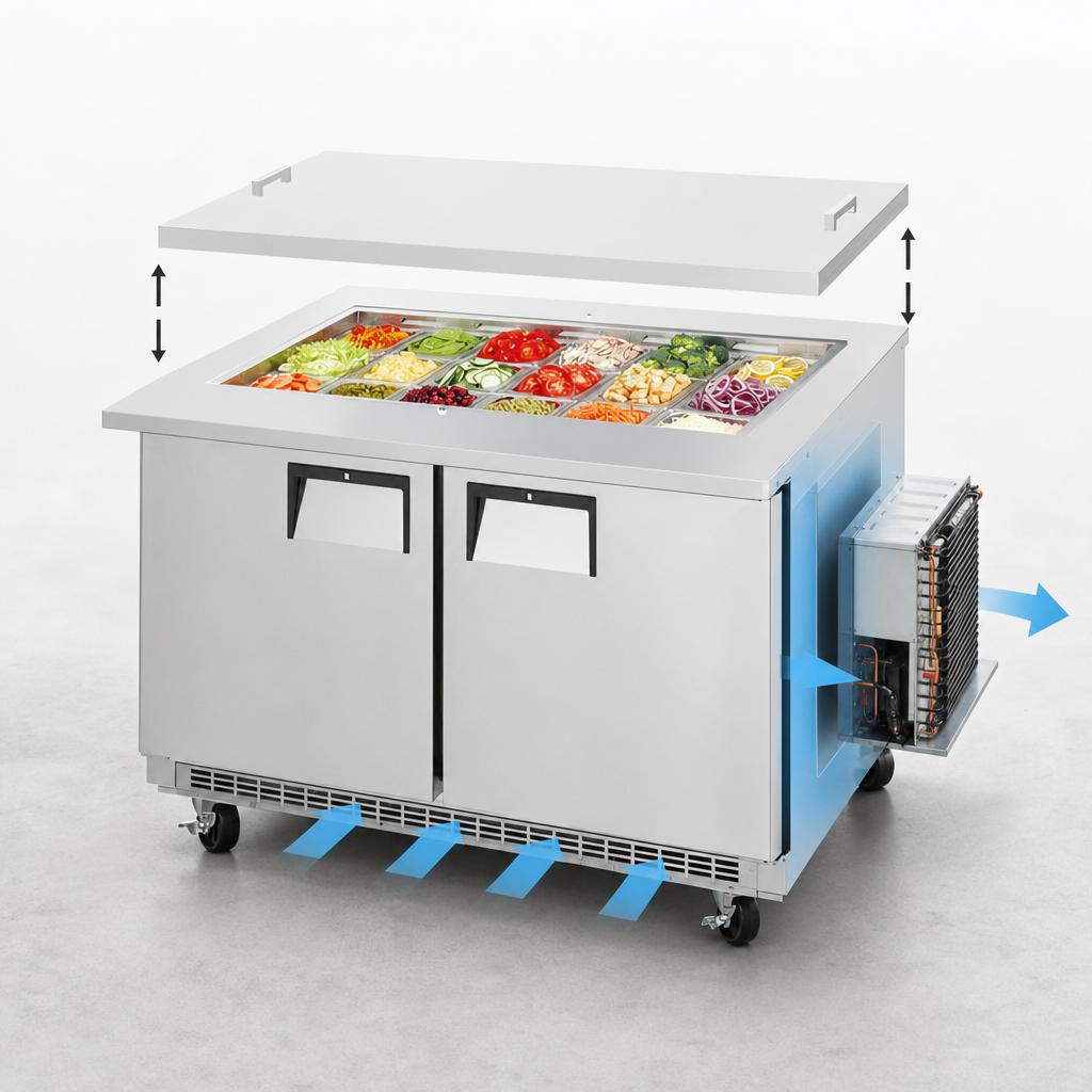 Rear-Mounted Self-Contained Refrigeration