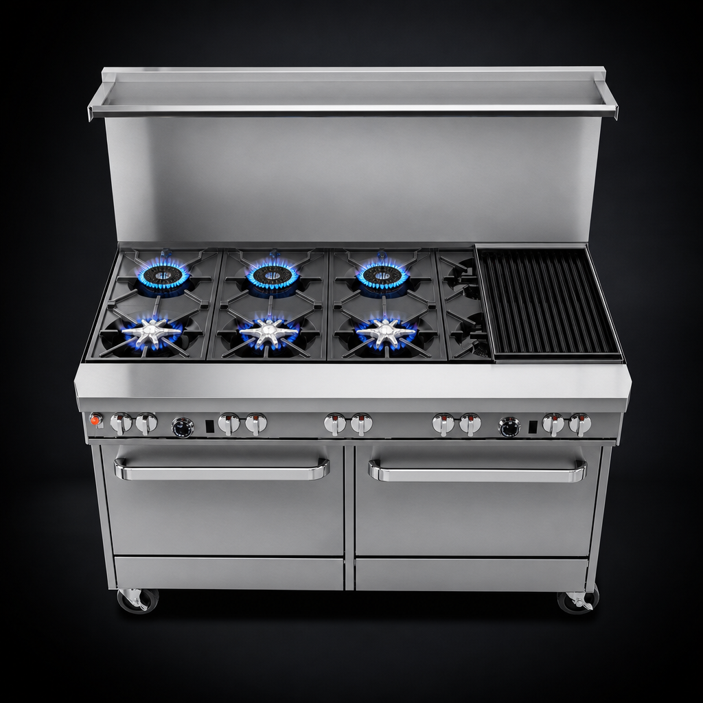Six-Burner Top
