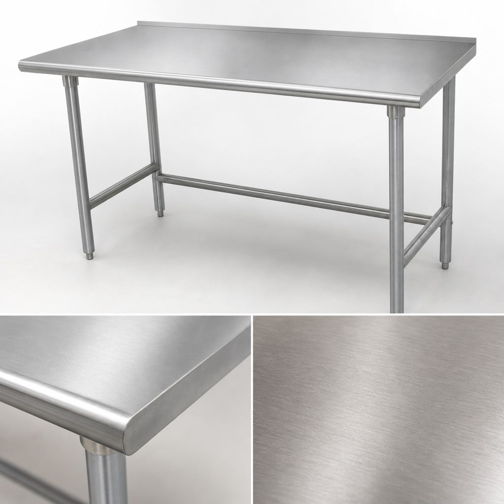 16-Gauge 430 Stainless Steel Top