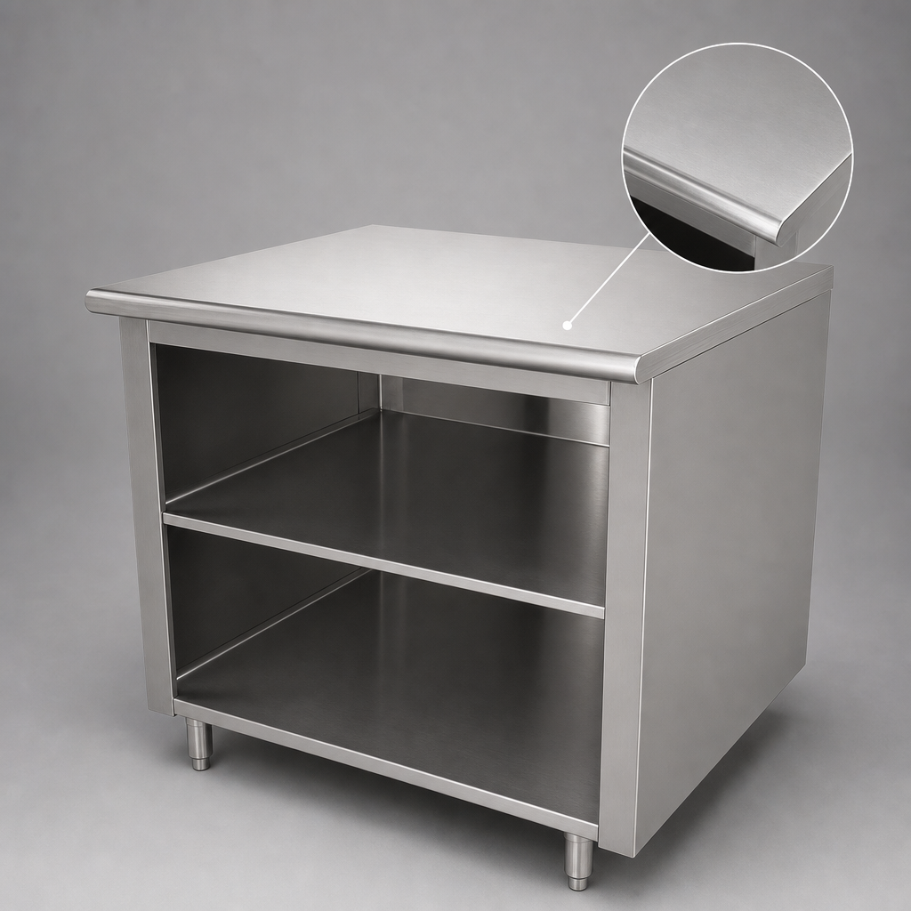 14 Gauge 304 Stainless Steel Top