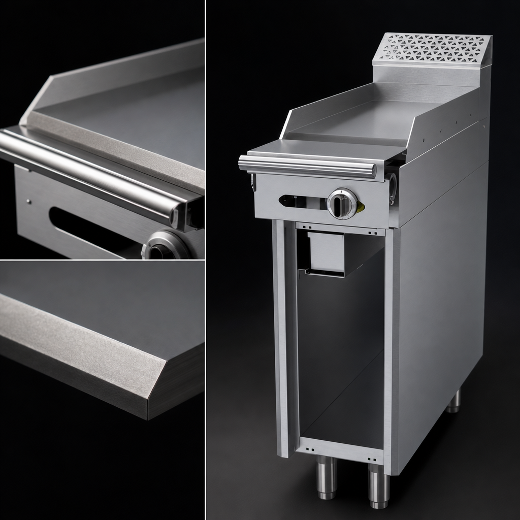1-Inch Steel Griddle Plate