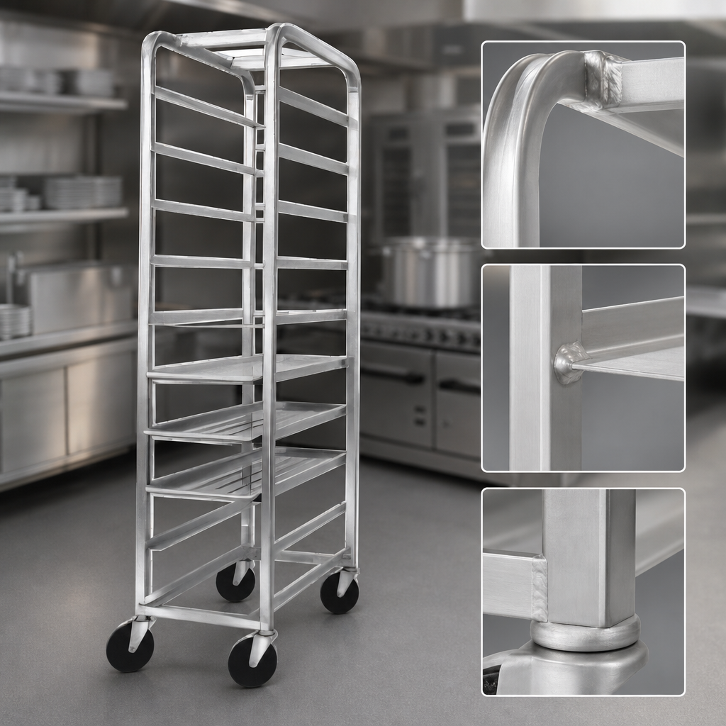 Heavy-Duty All-Welded Aluminum Frame