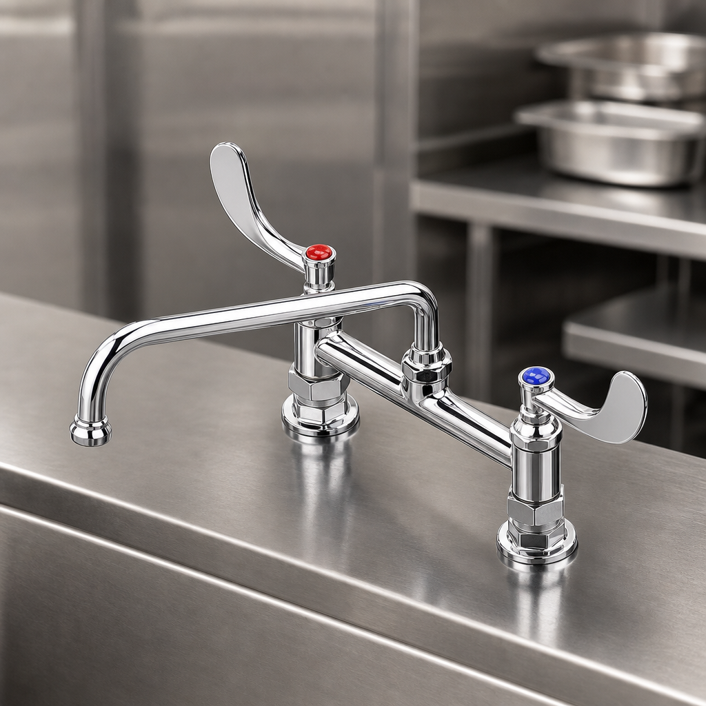 Chrome-Plated Brass Construction