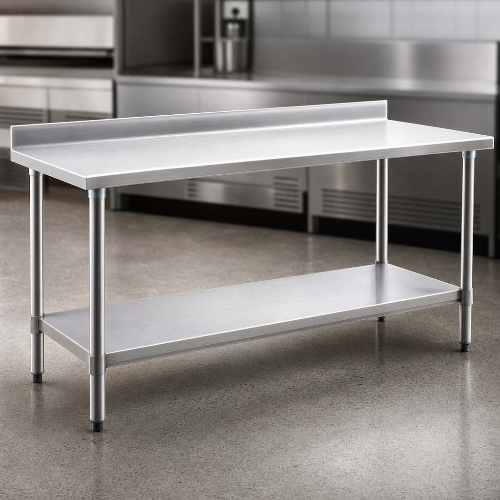 14-Gauge Stainless Steel Top