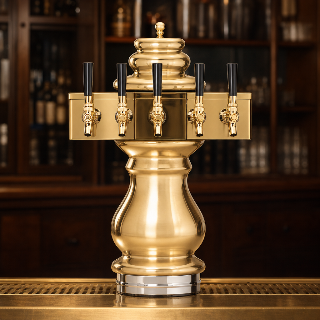Five-Faucet Capacity