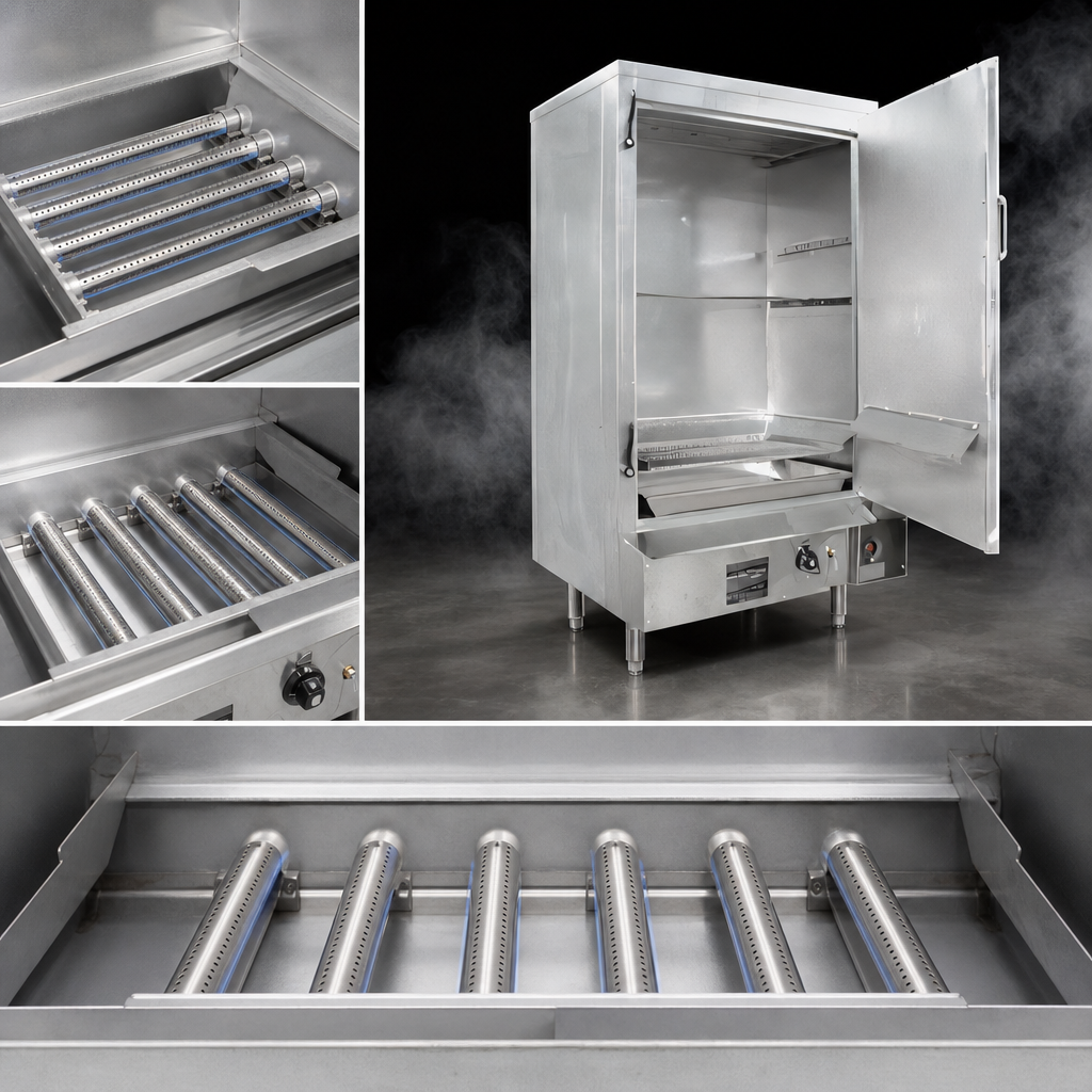 Five Tubular Burners