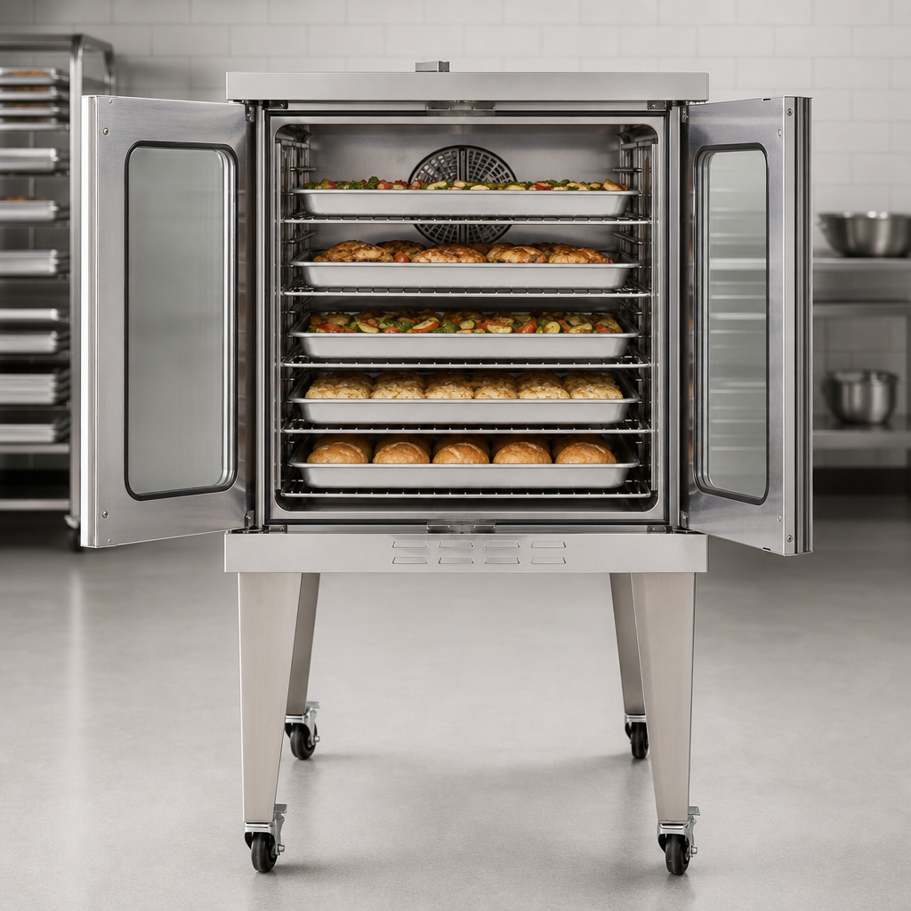Five-Pan Full-Size Capacity