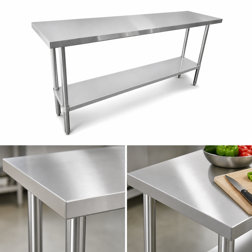 16 Gauge 304 Stainless Steel Top