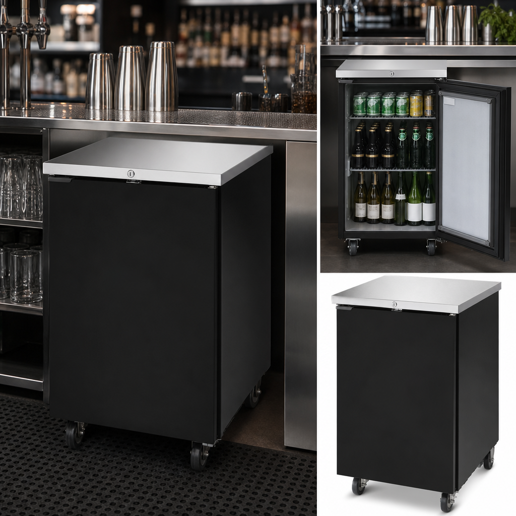 One-Section Back Bar Design