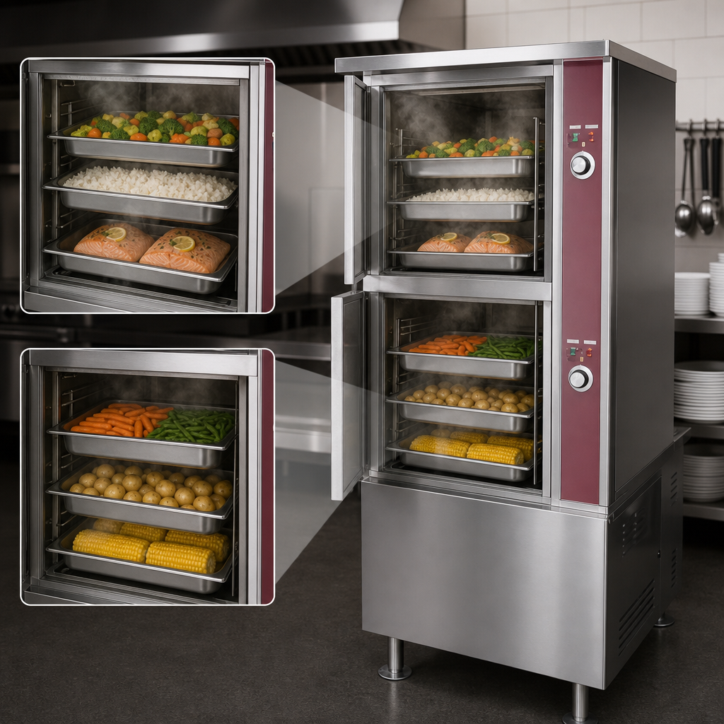 Two Cooking Compartments