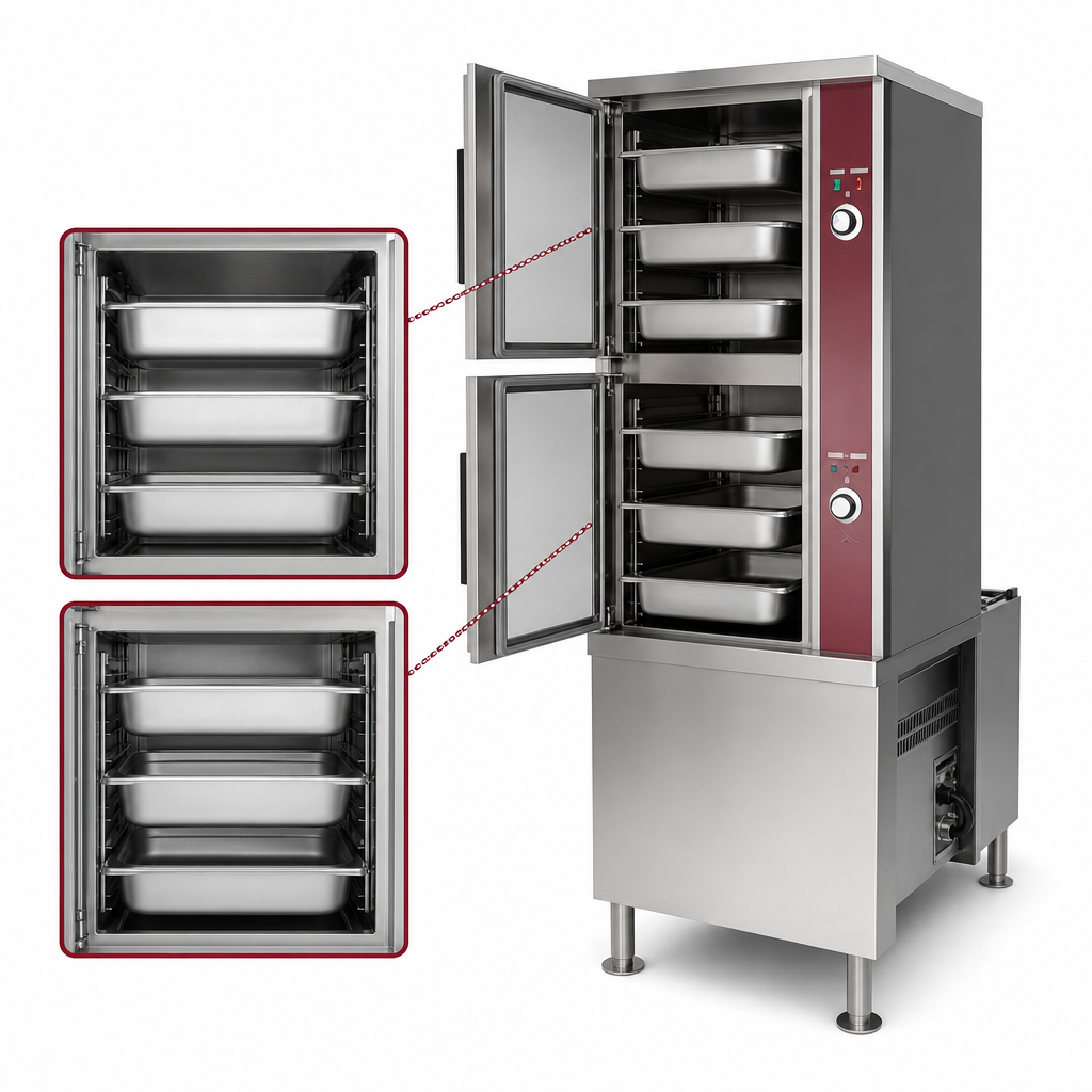 6 Full-Size Pan Capacity