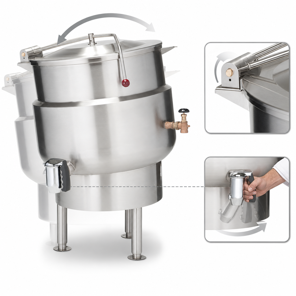 Manual Self-Locking Tilt Mechanism