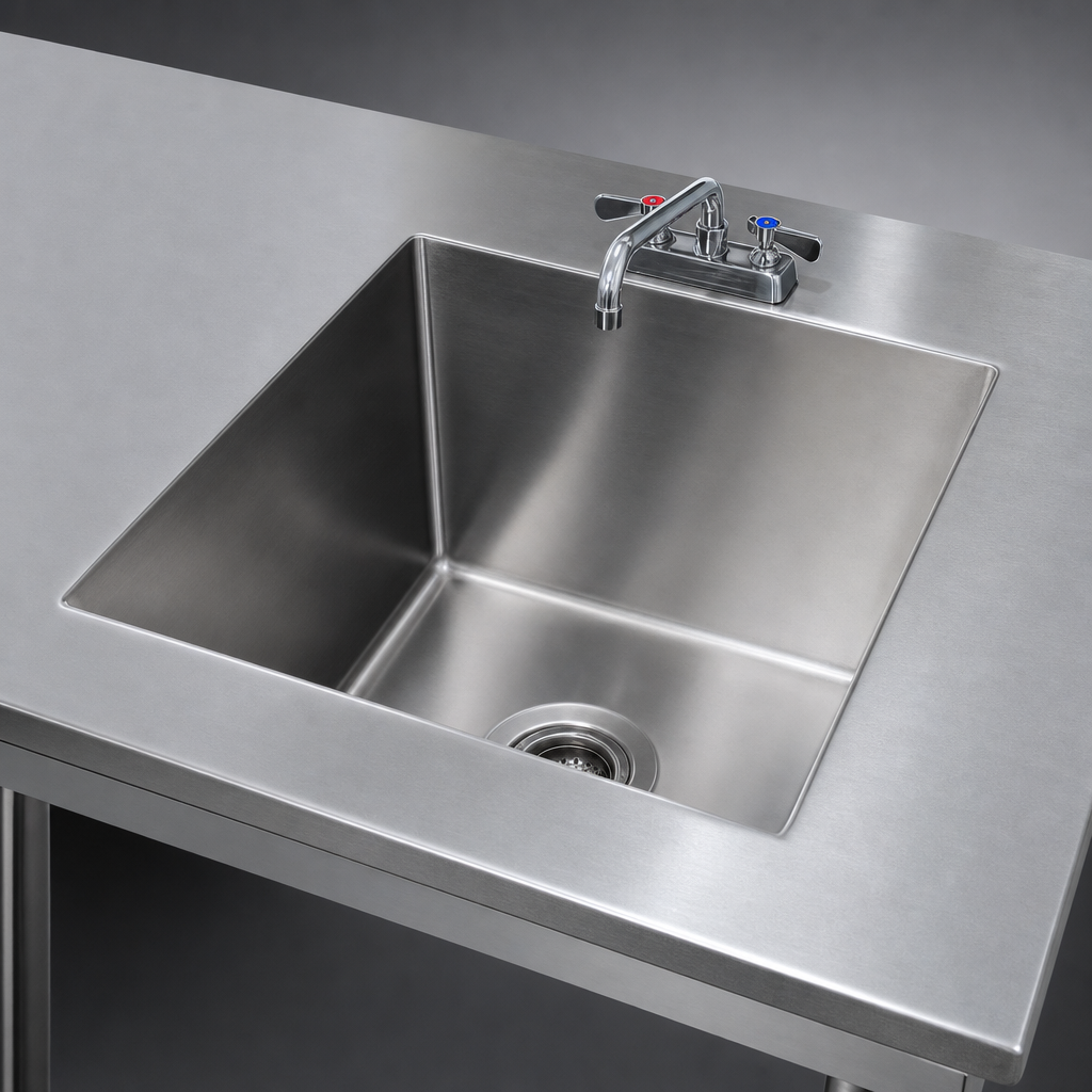 Welded Table-Top Sink