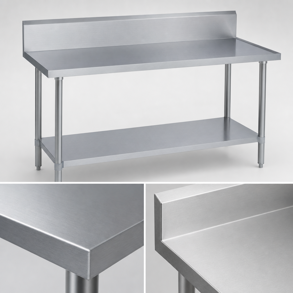 14-Gauge 300 Series Stainless Steel Top