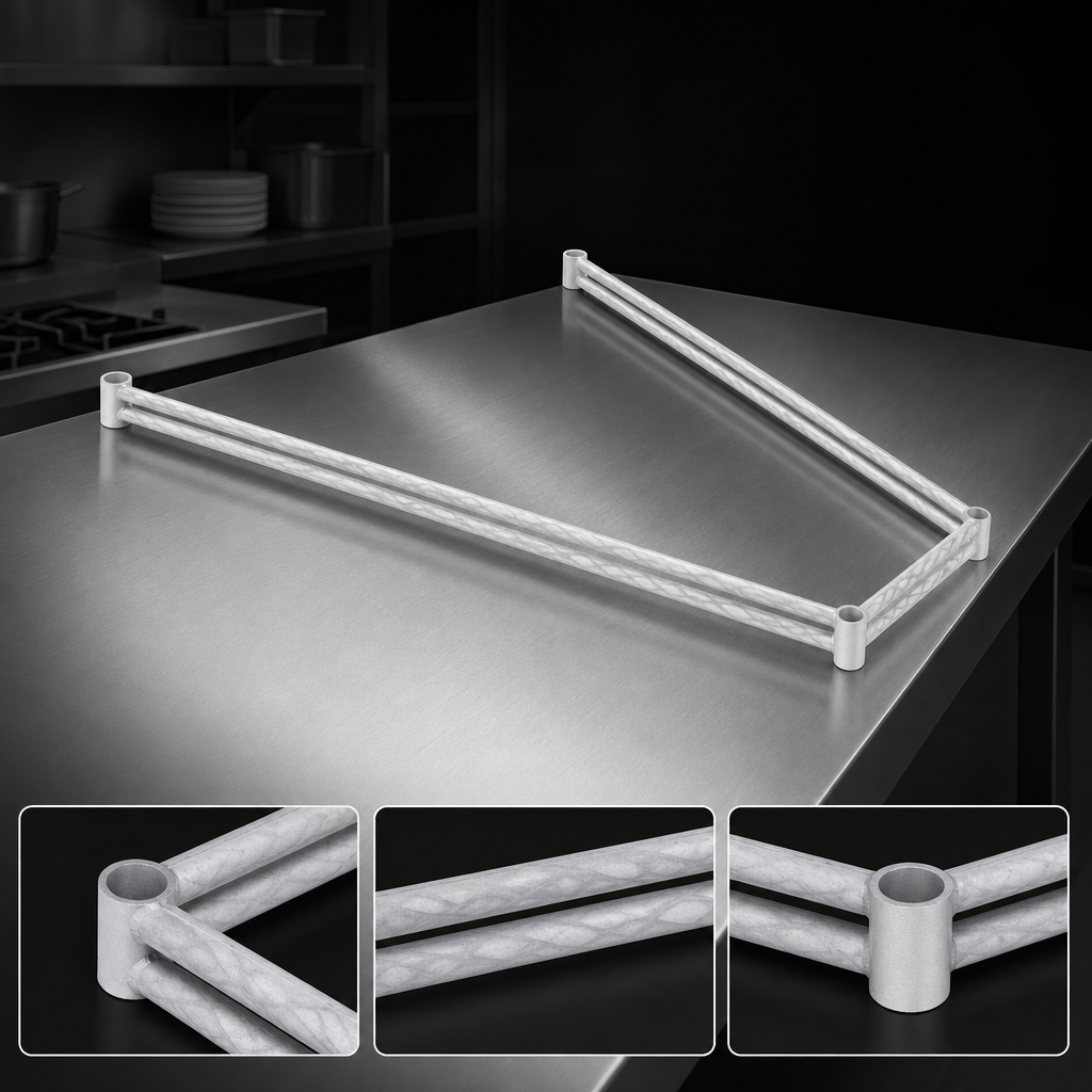 3-Sided Double Truss Construction