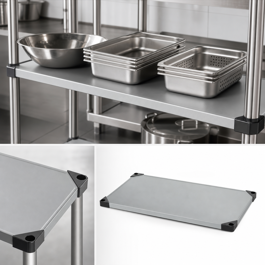 Solid Shelf Surface