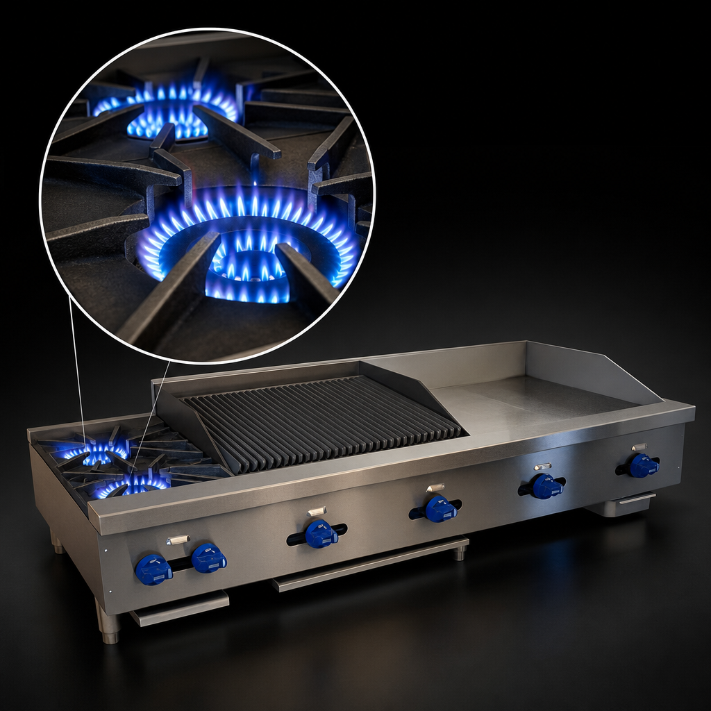 High-Output Star Burners