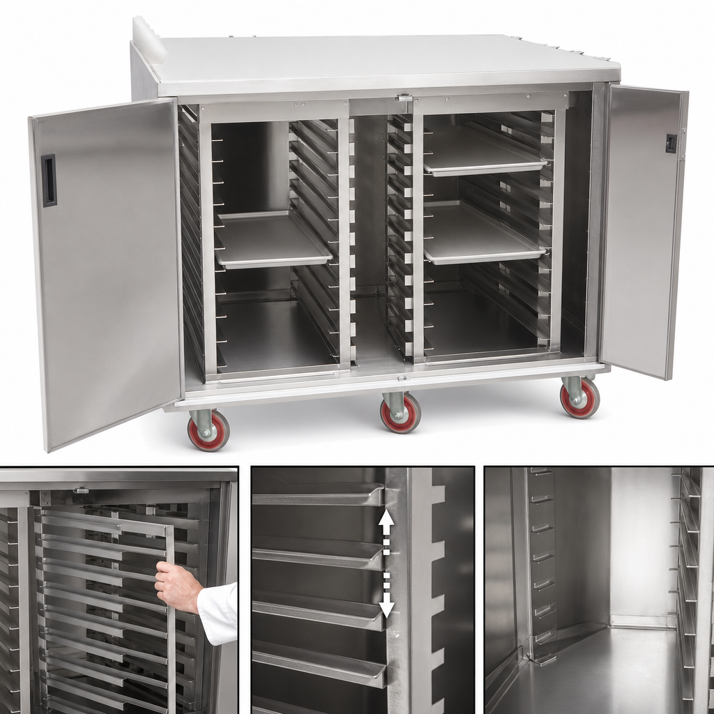 Adjustable Tray Rack Assemblies