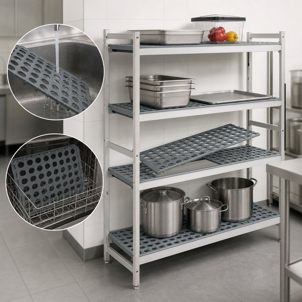 Removable Polymer Shelf Inserts