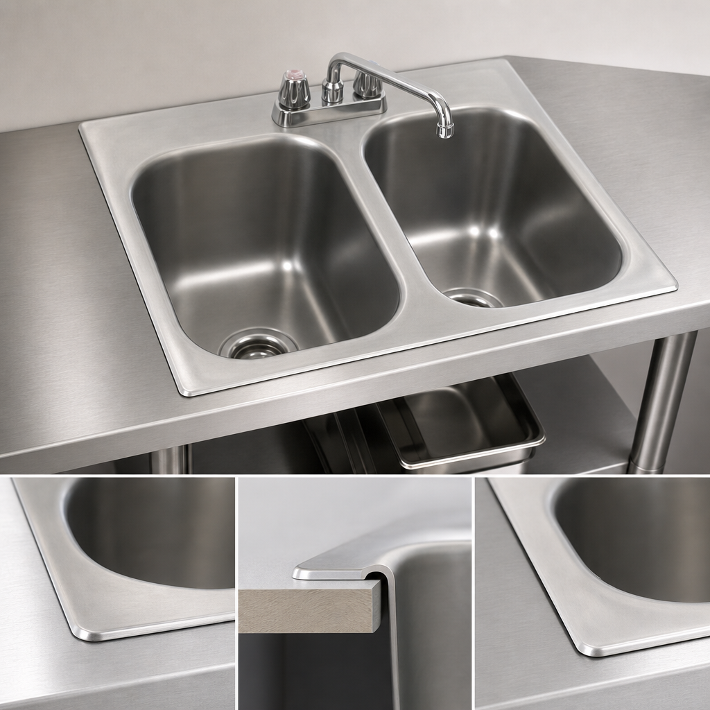 Self-Rimming Drop-In Design