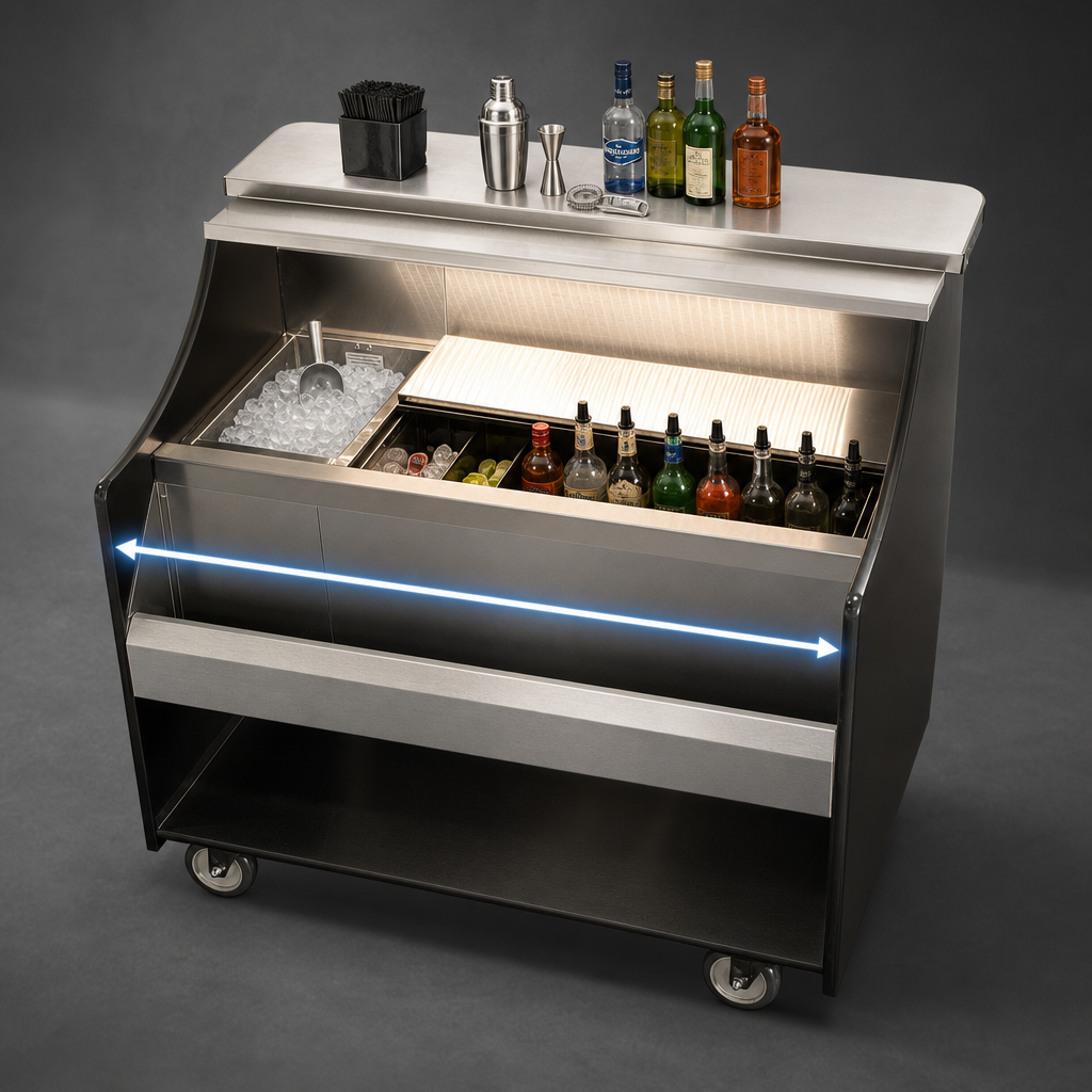 42-Inch Total Bartending Width