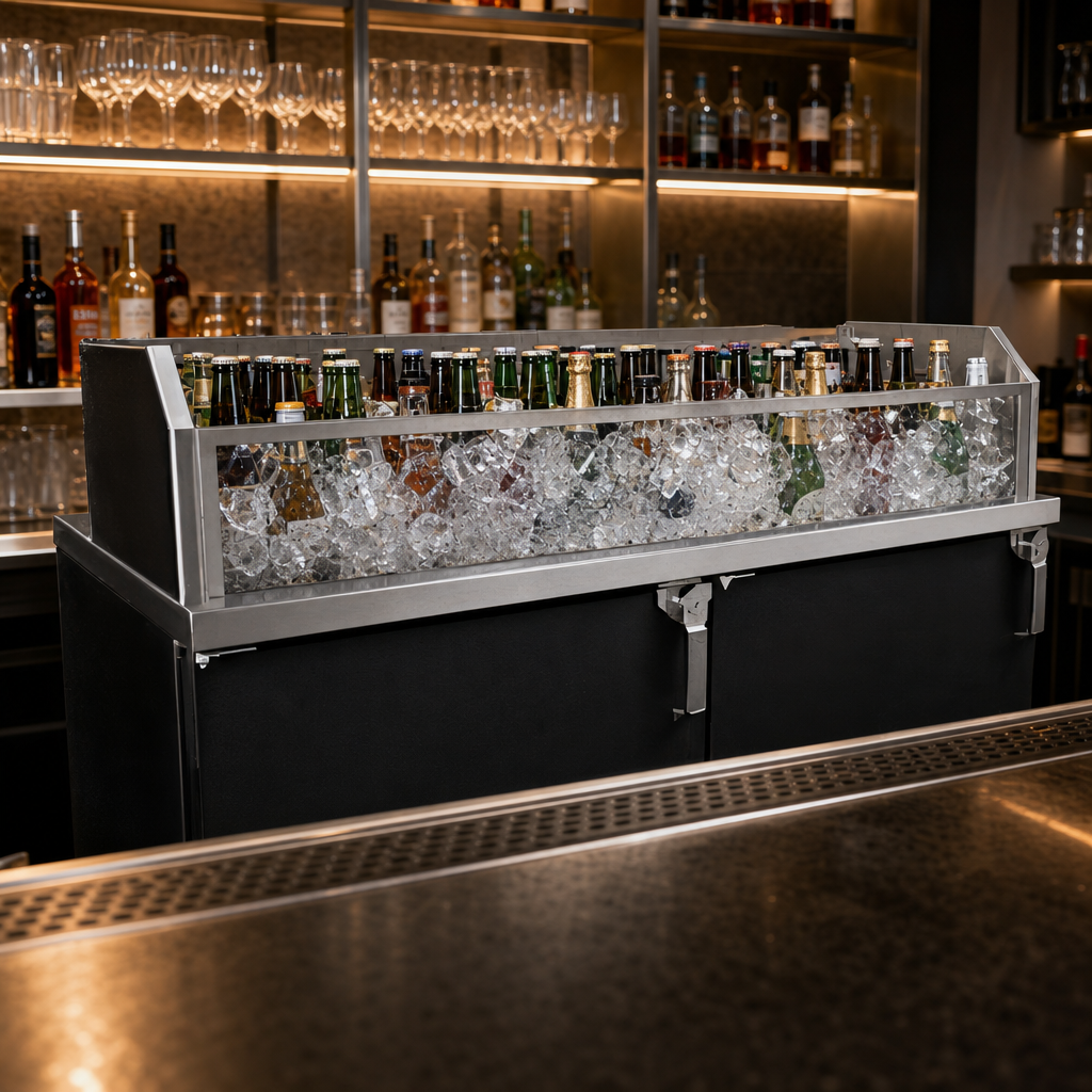 Back Bar Beverage Display