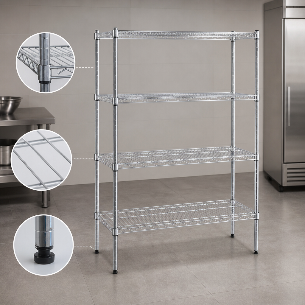 Four Wire Shelves