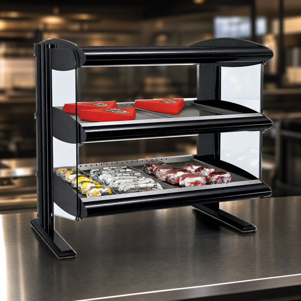 Dual Flat Shelves