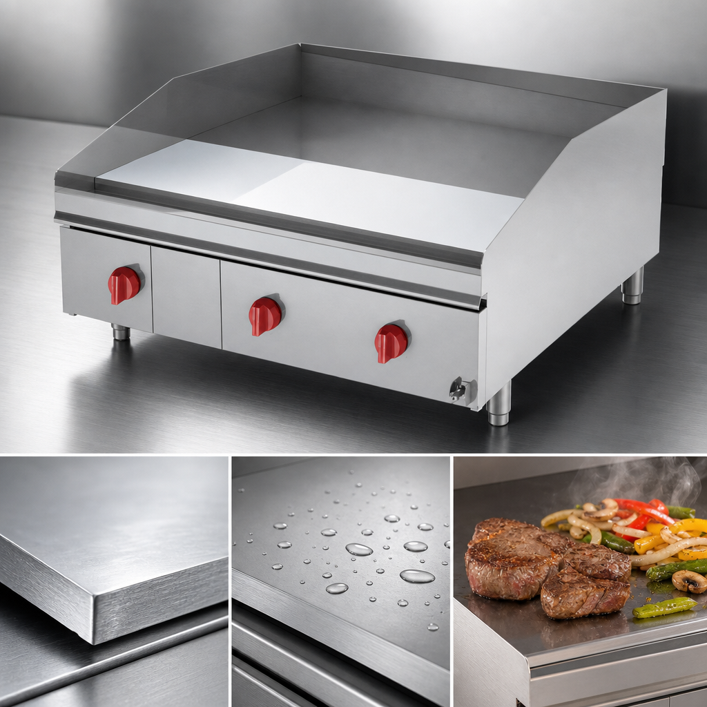 1-Inch Chrome Griddle Plate