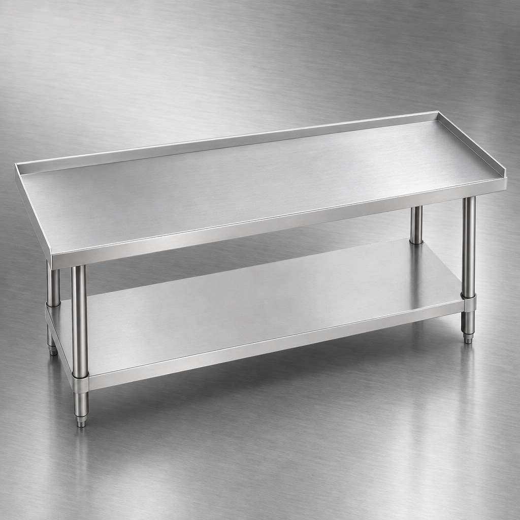 16-Gauge 304 Stainless Steel Top