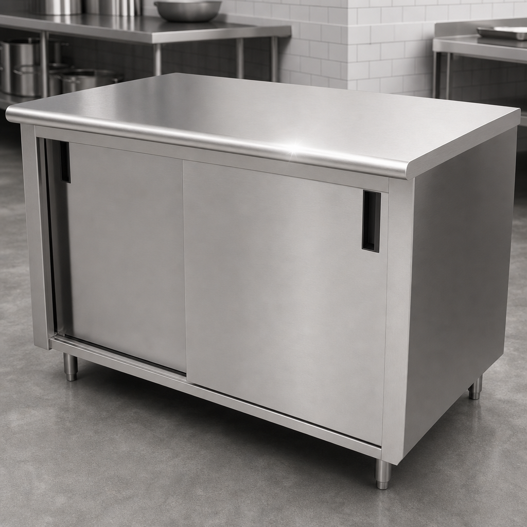 14-Gauge 304 Stainless Steel Top