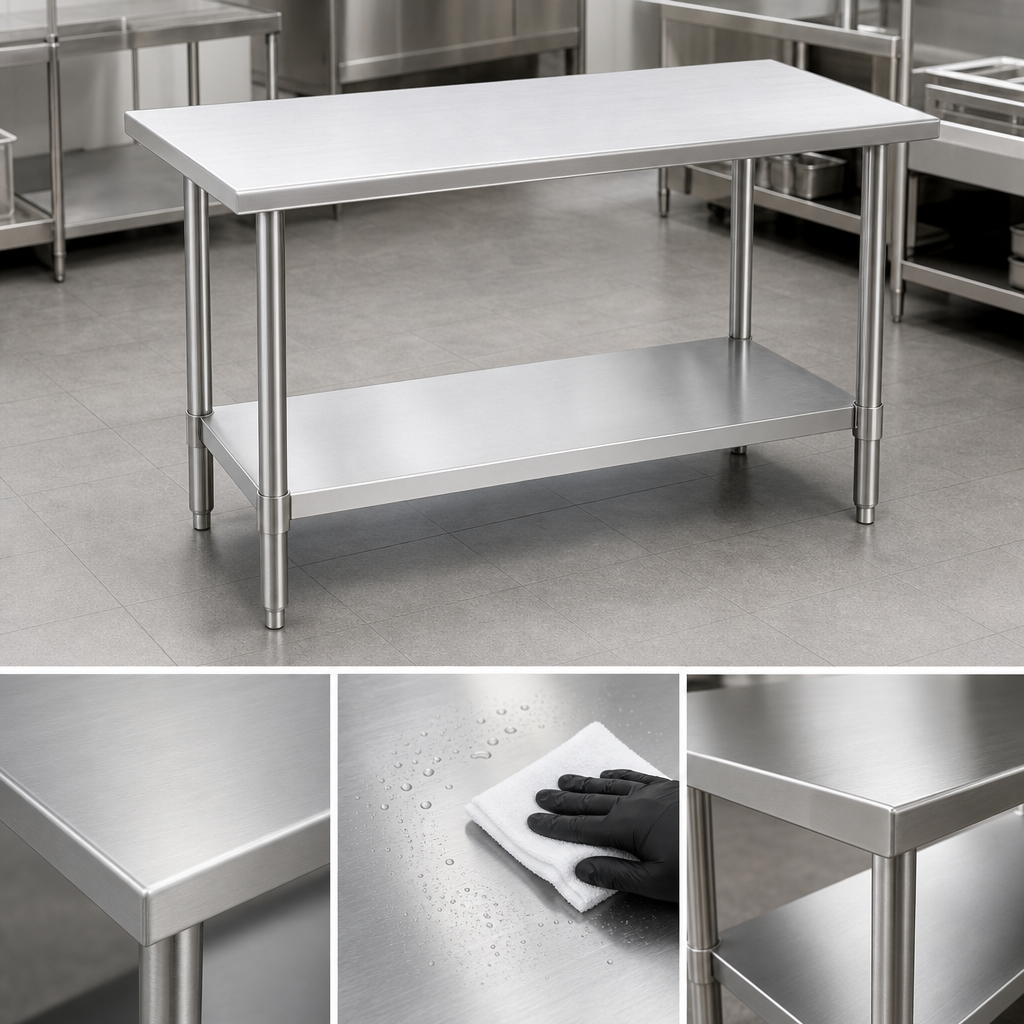 14 Gauge 300 Series Stainless Steel Top