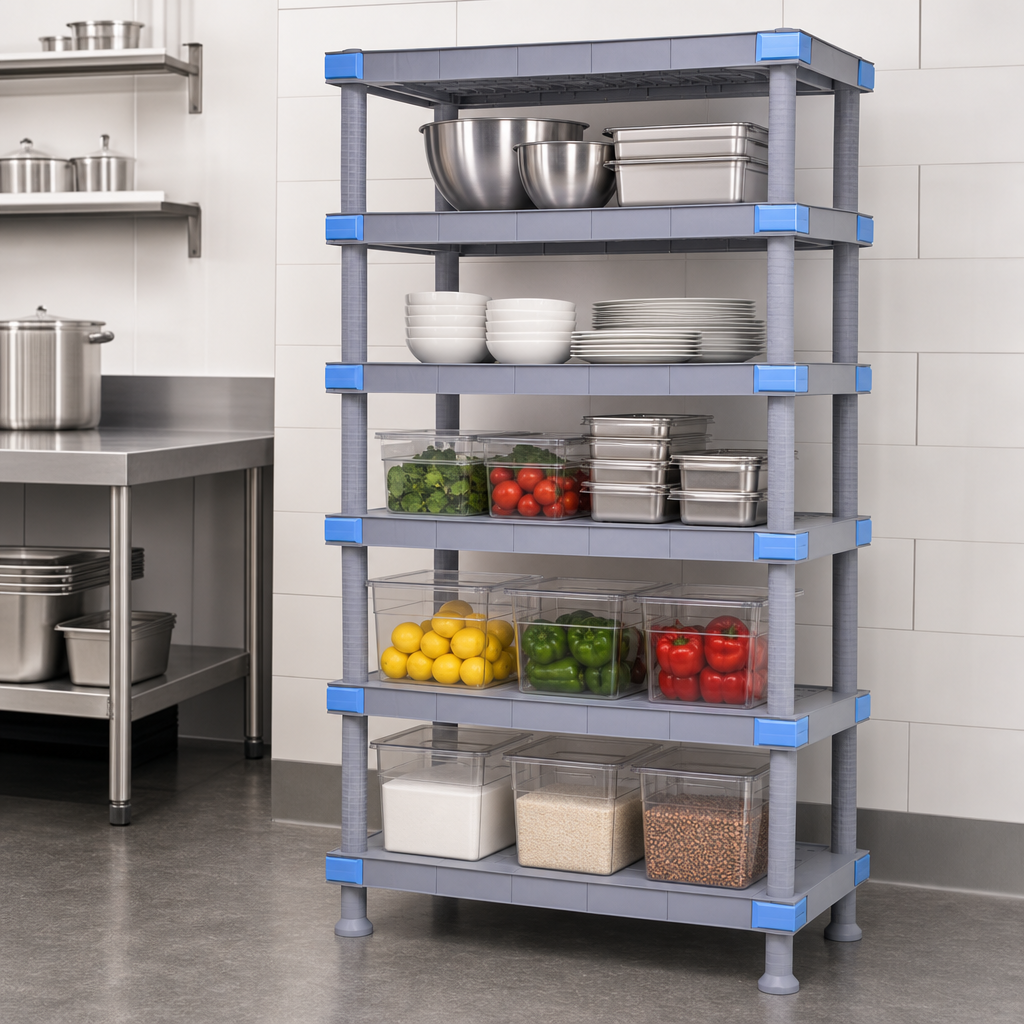 Five Solid Shelves