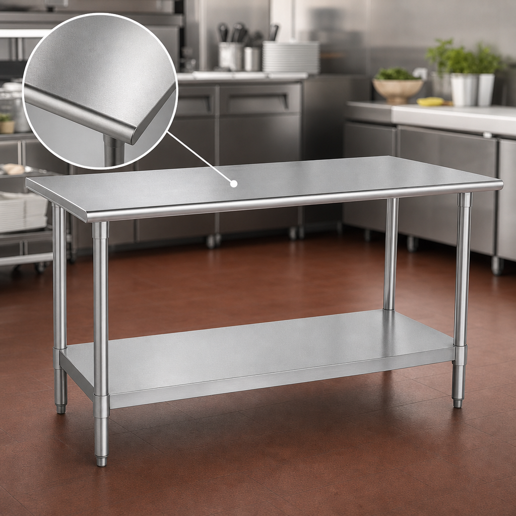 18-Gauge 430 Stainless Steel Top