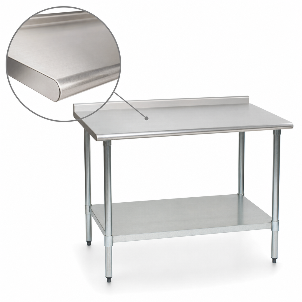 16-Gauge 430 Stainless Steel Top