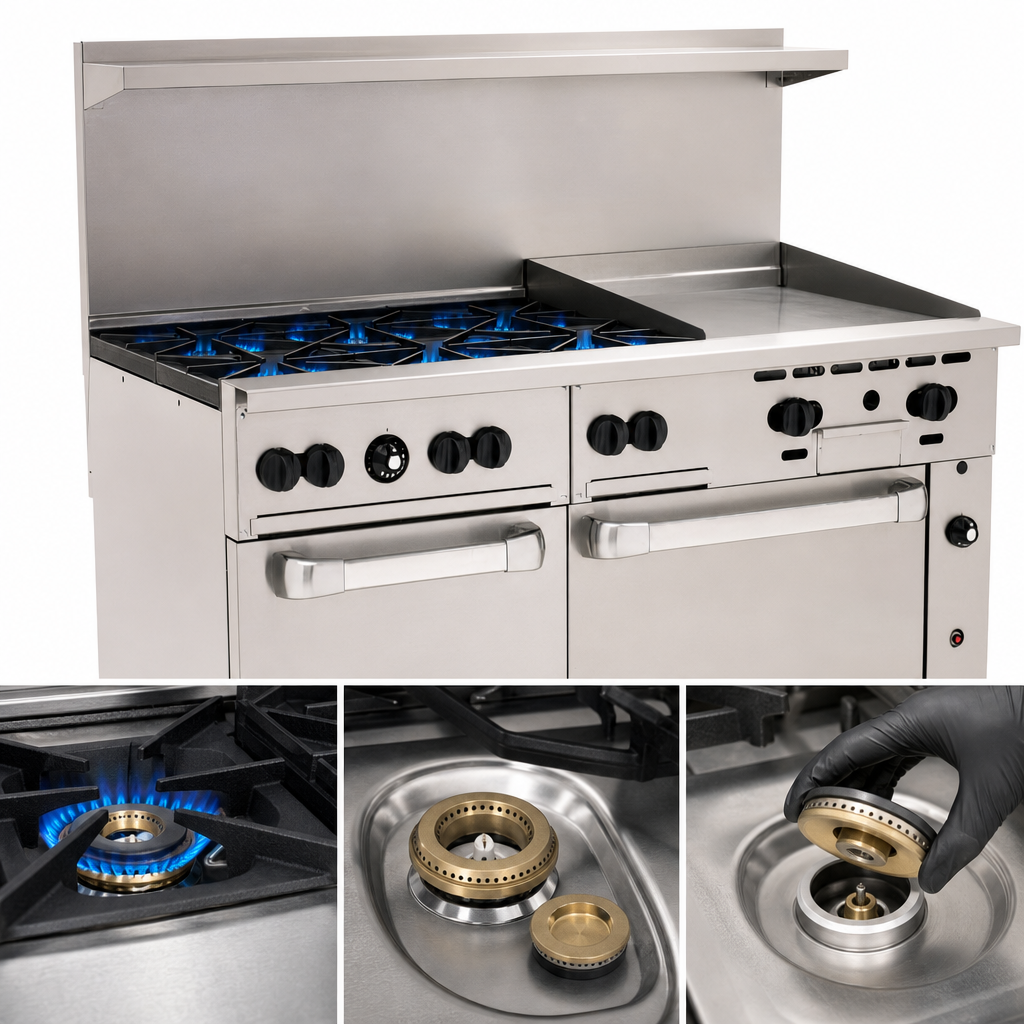 High-Output Open Burners