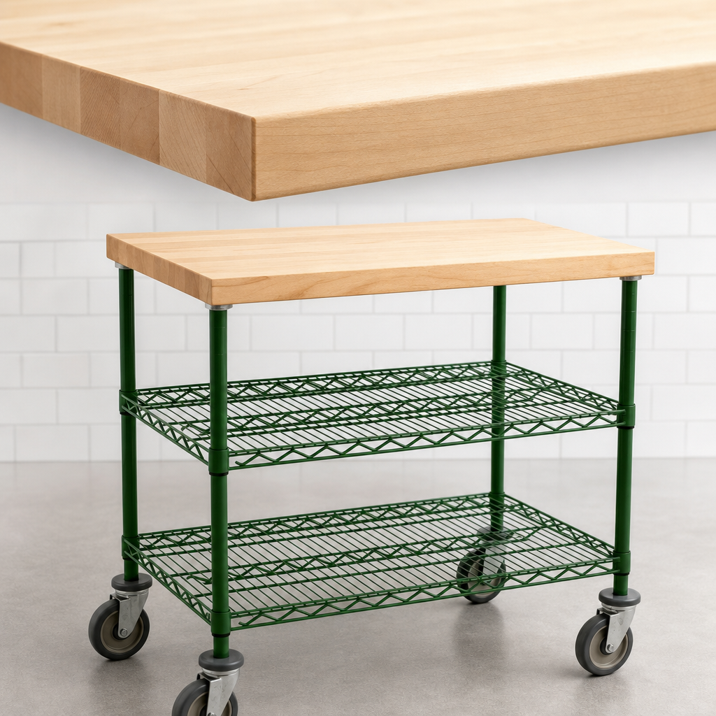 Maple Butcher Block Top