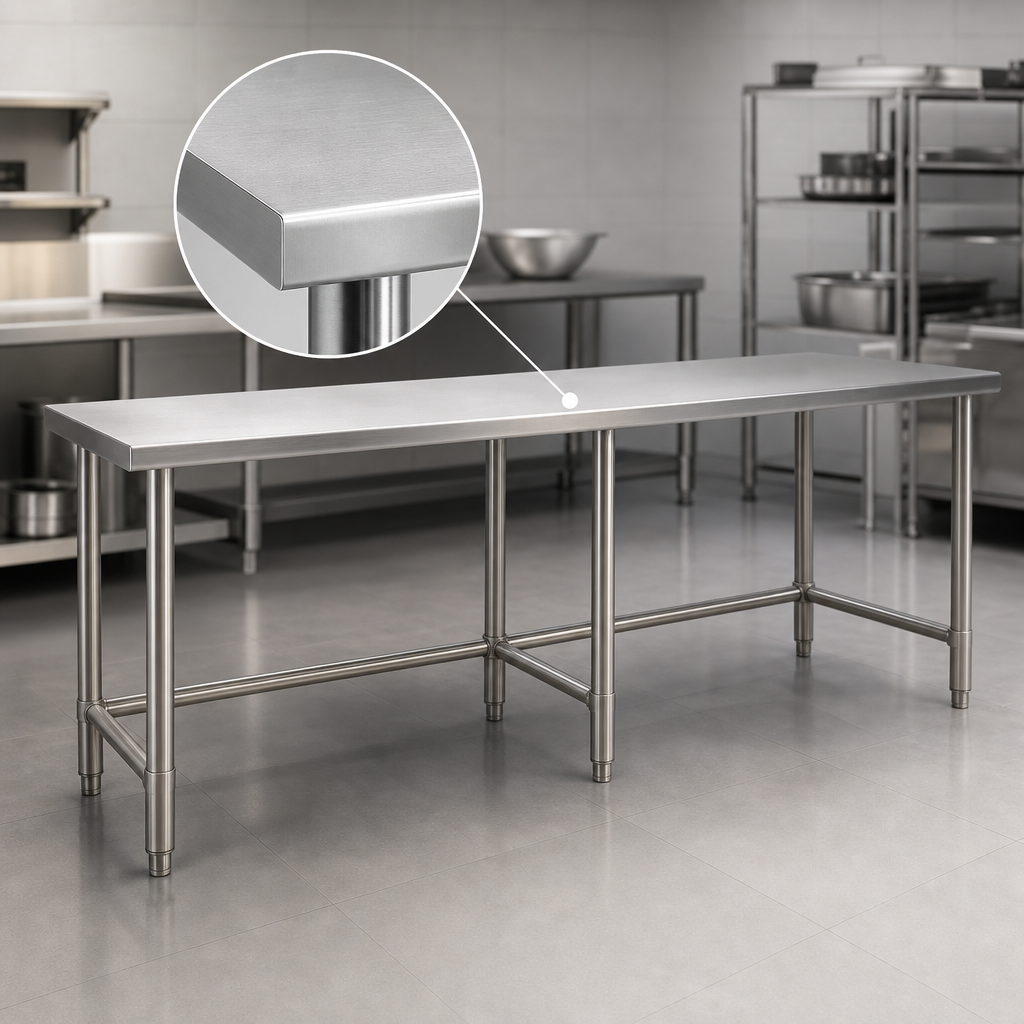 16 Gauge 300 Series Stainless Steel Top