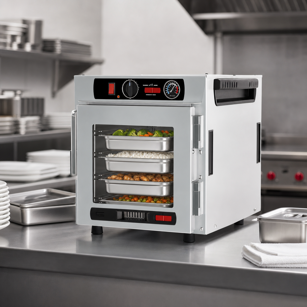 Narrow 4-Pan Capacity