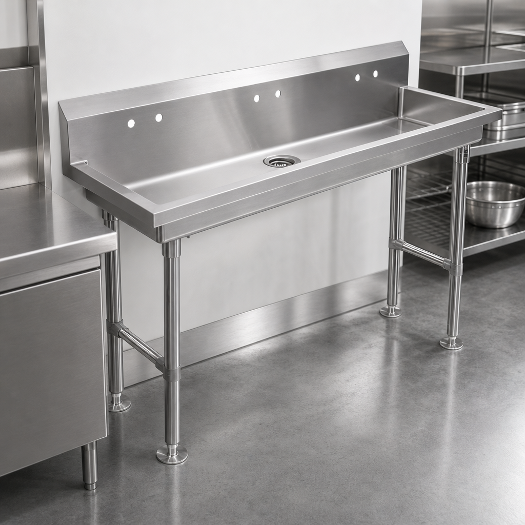 16-Gauge Type 300 Stainless Steel Construction