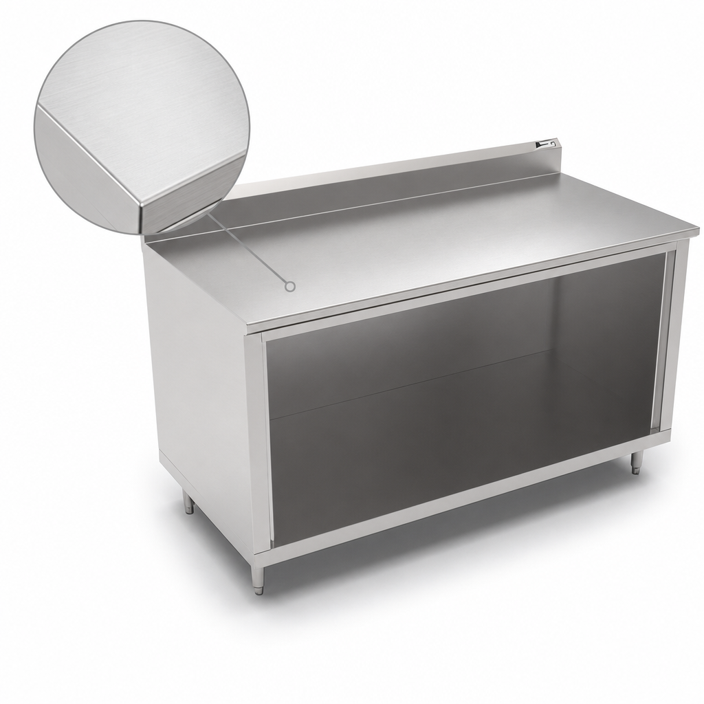 14-Gauge 300-Series Stainless Steel Top