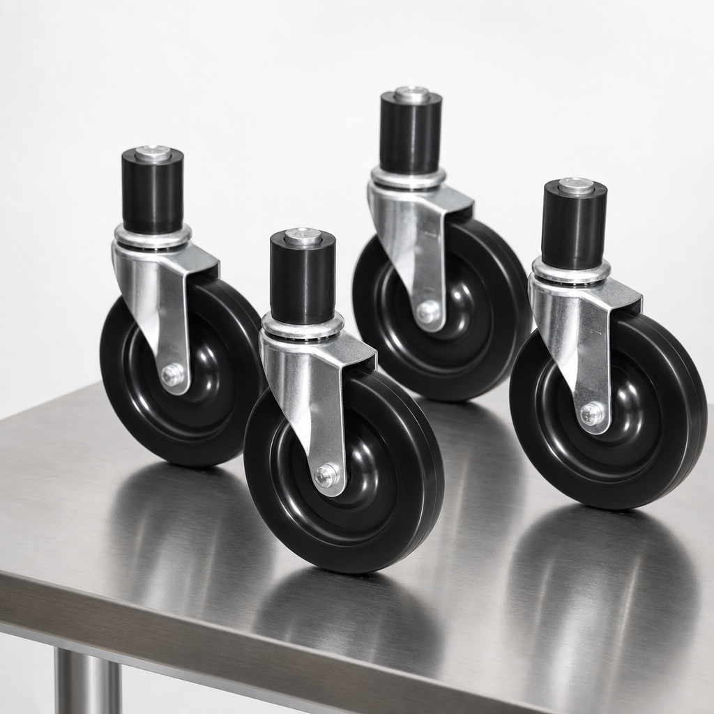 Set of Four Casters