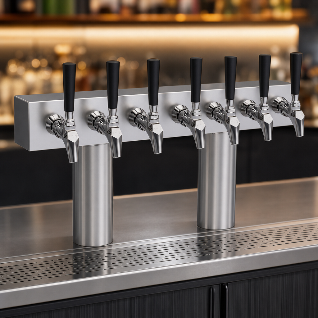 Eight-Faucet Capacity