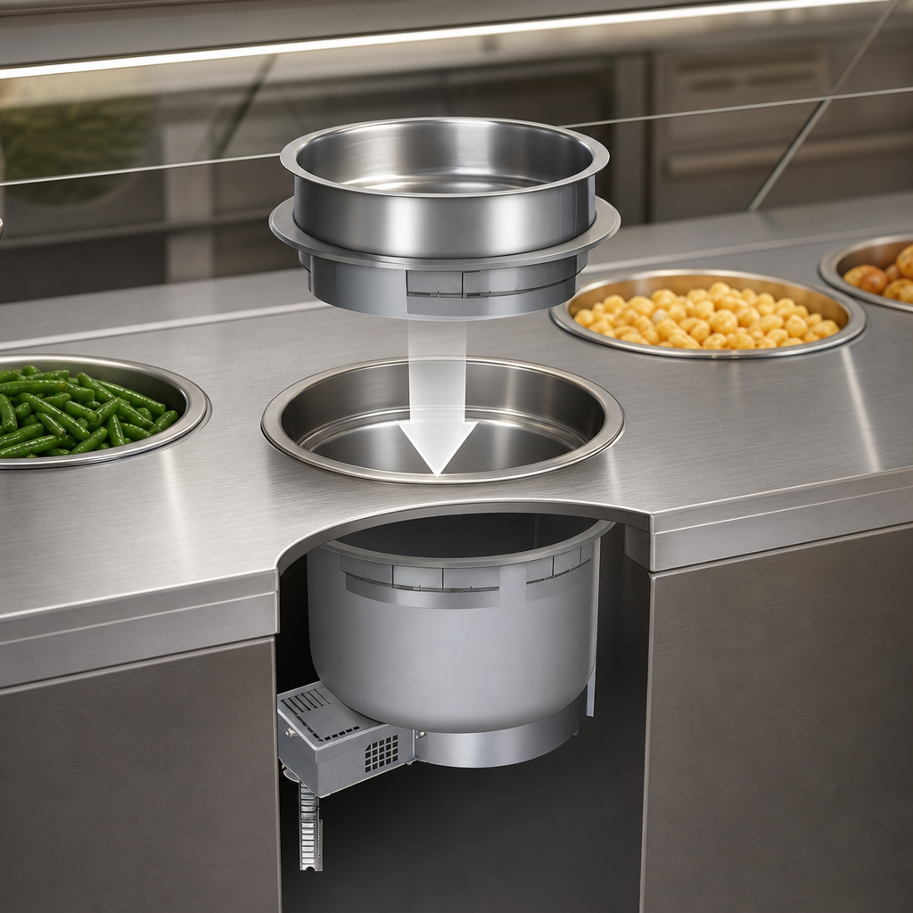 Top-Mounted Drop-In Design