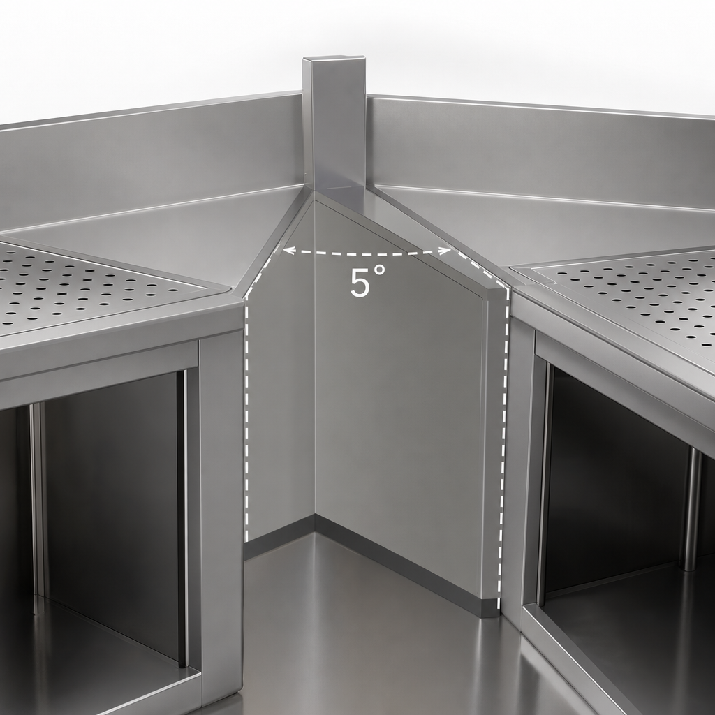 5° Inside Wedge Corner