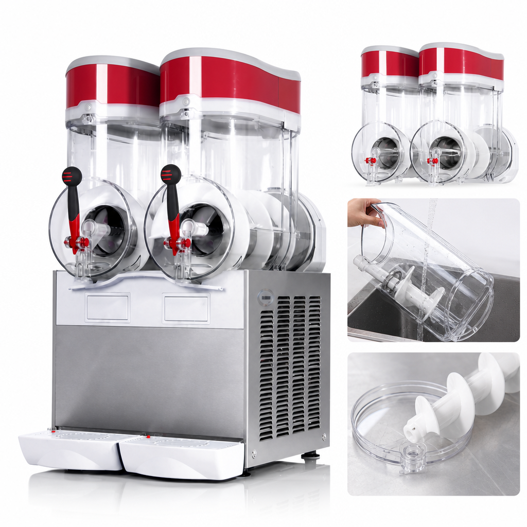 Twin 15-Liter Bowls
