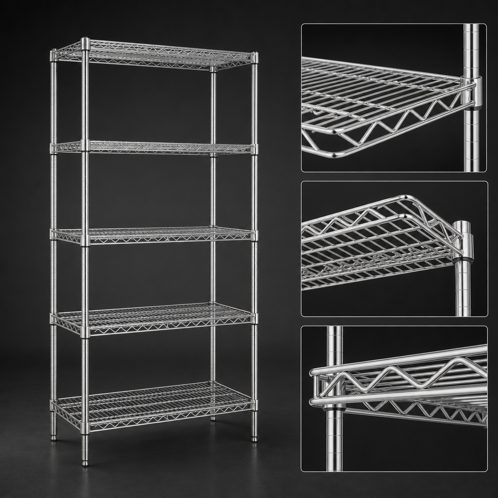 Patented QuadTruss® Shelves