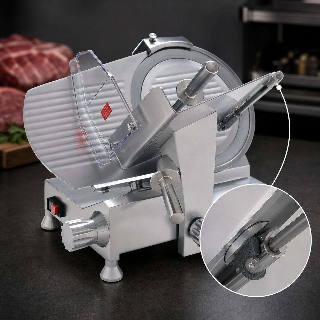 Built-In Blade Sharpener