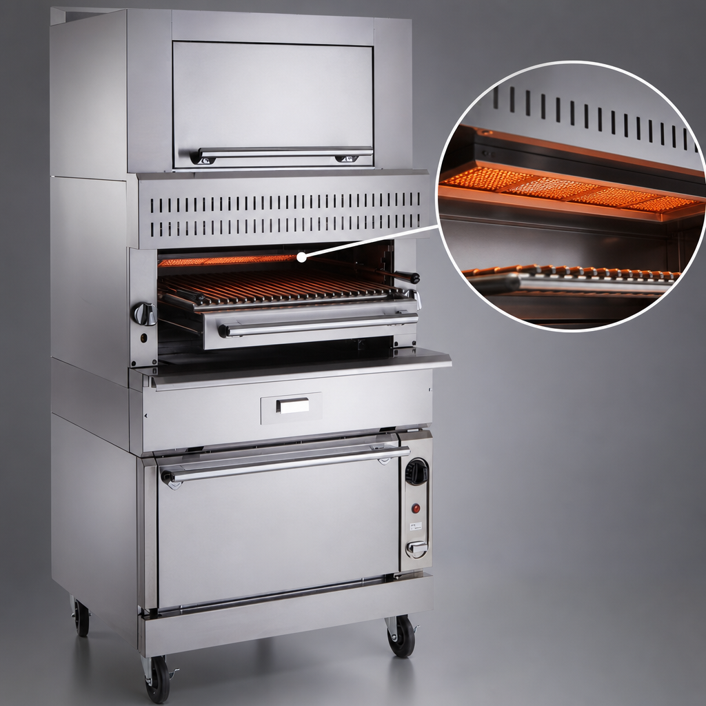 Single-Deck Infrared Burners
